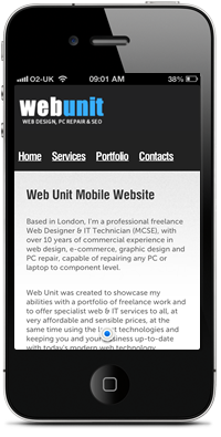 View Web Unit Mobile